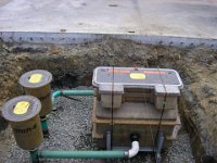 JET FUEL VALVE VUALT READY TO POUR CONCRETE