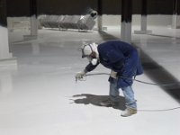 FINAL COAT TO INTERNAL OF TANK