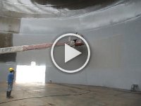 MOVIE OF COATING WORKS INSIDE DEMINERALIZED WATERT TANK
