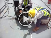 SAW FLOOR AND ROOF PLATE WELDER  SUBMERGED ARC WELDING PROCESS ON FLAT LAP WELDED PLATE